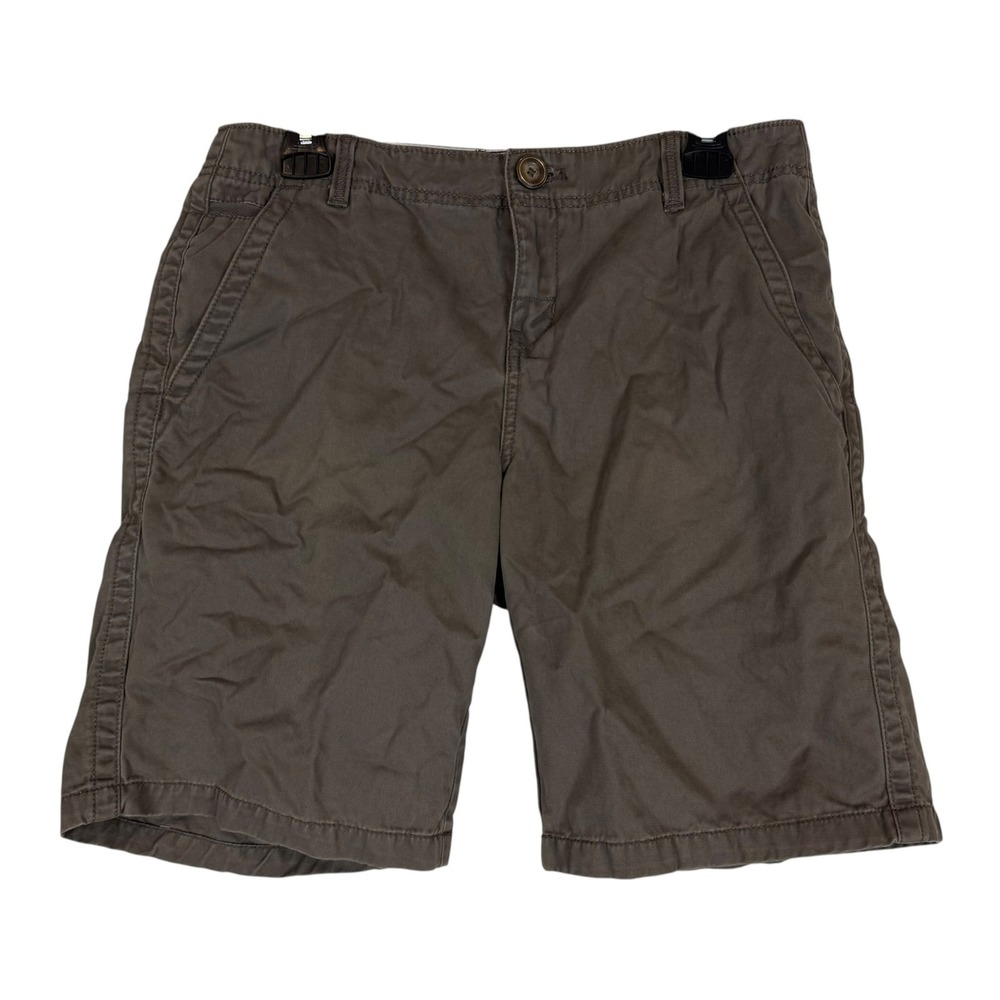 Eddie Bauer Shorts Womens 6 Small Brown Chino Canvas 9 Inseam Blakey